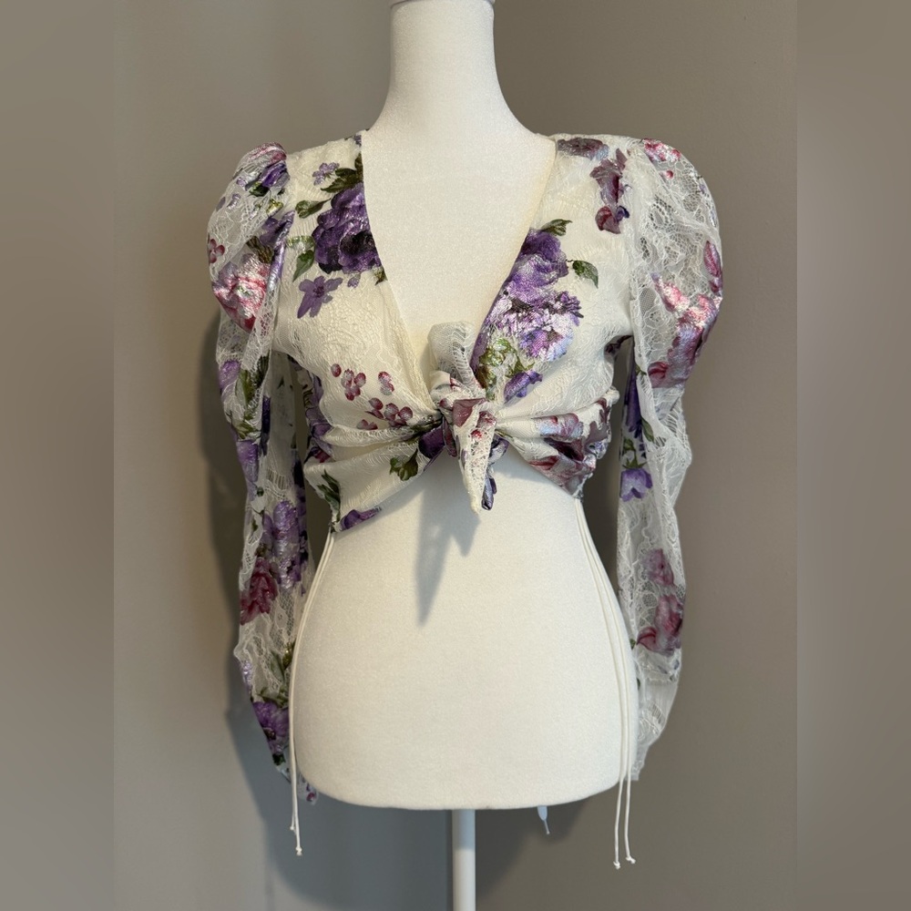 For Love & Lemons cardigan never worn size small
